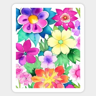 Floral Sticker